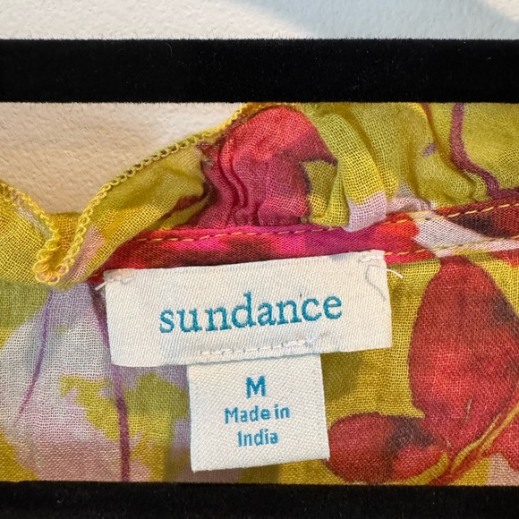 Sundance Muriel Orchard Floral Dress Size M Fully Lined Pockets Knee Length - Picture 13 of 13